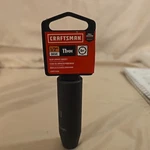 Craftsman 6 Point Deep Impact Socket,1/2-inch Drive, 11mm (cmmt13008) Sae New. Fixed Price $15.00.