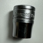 Snap On Fsm11, 11mm, 3/8" Drive, 6 Point Chrome Socket Usa. Fixed Price $12.95.