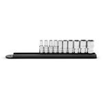 Gearwrench 1/4 In. Drive 6 Point Mid Length Sae Socket Set 10-piece. Fixed Price $44.95.