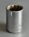 Craftsman Usa 13mm - 12 Point 3/8" Drive Shallow Chrome Socket 44304 G. Fixed Price $6.17.