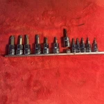 Snap-on 212eftx 12 Piece (t8-t55) Torx Bit Socket Set, 1/4" - 3/8" Drive. Fixed Price $95.00.