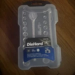 Diehard 22pc 1/4 Ratchet Socket Set Metric Sae Dh50102. Fixed Price $15.00.