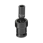 955umsgrey Pneumatic 1/4" Surface Drive X 5.5mm Standard Universal Socket. Fixed Price $28.27.