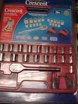 Crescent 39 Piece Socket Set 3/8 Drive. Fixed Price $25.00.