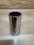 New Snap-on S361 1/2" Drive 1-1/8" 12-point Deep Socket Flank Usa S-361. Fixed Price $25.99.