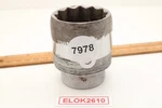 Snap-on Ldh-522 3/4" Drive 12 Point 1-5/8" Socket Sae Shallow Reissue Usa. Fixed Price $28.99.