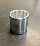 Craftsman 19mm Socket 12 Point 3/8" Drive G-44308. Fixed Price $5.99.