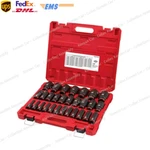 Milwaukee 49-66-7015 Shockwave 1/2" Drive Metric Socket Set 29pc Express. Fixed Price $222.70.