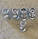 5 Snap-on Swivel Sockets 6 12 Point Fs16a Fu12a 3/8" 1/2" Drive Usa. Fixed Price $52.73.