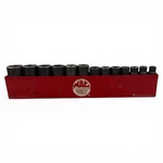 Mac 1/2" Drive Vdp Sae Deep Impact Socket Set 13 Pc 6 Pt W/ Tray 7/16" - 1 1/4". Fixed Price $250.00.