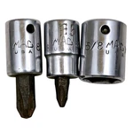 Mac Tools 3/8" Drive Socket Lot - X206 Q2 5/8" + J842 & J844 Bit Sockets Usa. Fixed Price $14.70.