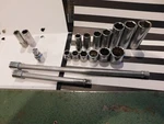 Sk Tools 3/8" Drive Deep & Shallow Socket Set 16pc Sae - 6 / 12 Point Usa + Box. Fixed Price $45.99.
