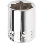 Craftsman Shallow Socket, Metric, 1/4-inch Drive, 14mm, 6-point (cmmt43512). Fixed Price $8.95.