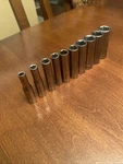 Craftsman 10 Pc Deep Point Socket Set 1/4" Drive Metric . G G1 G2. 5 To 14 Mm.. Fixed Price $35.00.