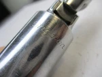 Snap On S9704kfua 3/8" Drive 6pt Sae 13/16 Knurled Spark Plug Swivel Socket Usa. Fixed Price $20.88.