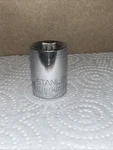 Vintage Stanley 86-307 12mm, 6pt Socket, 3/8" Drive Made In Usa. Fixed Price $4.55.