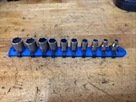 Matco Tools Usa 10pc Metric Shallow Socket Set 1/4" Drive 5mm-14mm. Fixed Price $100.00.