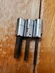 Snap On 1/4" Drive 1/8" 5/32" Sae Hex Bit Driver Sockets Usa Worn Lot Of 3. Fixed Price $25.00.