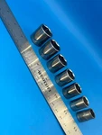 Craftsman Tools Socket Set 3/8 Drive Sae 6 Pt 7 Pieces Usa T-10-38. Fixed Price $34.74.