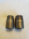 2 Vintage Powrkraft Impact Sae Sockets. 1/2" Drive. 9/16 And 1/2. 6 Points. Fixed Price $19.99.