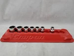 Snap On Flank Drive Xrta Shallow Socket Set, 7 Pcs Sae, 1/4" To 9/16" Ships Free. Fixed Price $119.95.
