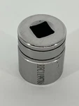 Snap-on Tw-321 1" Chrome Shallow Socket 6 Point 1/2" Drive, Made In Usa. Fixed Price $15.00.
