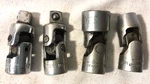 4 Vintage Universal/swivel/flex Socket Adapters Usa 2 Thorsen New Britain Sae. Fixed Price $22.00.