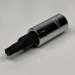 Nos Snap On Tools Ttx25c 1/4 Dr Torx T25 Standard Hex Bit Socket Driver Vtg 1986. Fixed Price $37.99.