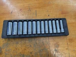 Snap On 13pc 1/2" Flank Drive 6pt Metric Deep Socket Set 12-24mm 313tsmya Tsm. Fixed Price $249.99.