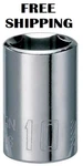Craftsman Shallow Socket, Metric, 1/4-inch Drive, 10mm, 6-point (cmmt43508). Fixed Price $8.49.