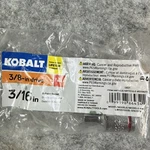 Kobalt 3/8-in Drive 3/16 In 6-point Socket New Sealed Sae Inch Red Stripe. Fixed Price $7.23.
