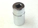 Snap On#tmms12 -12 Mm, Metric, Chrome, Simi-deep, 6 Pt., 1/4 Dr. Socket-usa-nos. Fixed Price $19.99.