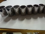 Craftsman 10 Piece Shallow Socket Set, Sae, 12 Point, Polished. Fixed Price $49.95.