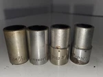 Wright 3/8 Drive-3/8 3012 X2-7/16 3014 X2 6pt Sockets. Fixed Price $25.00.