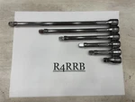Snap-on Tools Usa New 6pc 3/8" Drive Knurled Wobble Socket Extension Set 206afxw. Fixed Price $239.95.