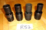 Snap-on Tools New 3 Pc. Used 1 1/2 Dr. Metric Swivel Impact Sockets 15 - 19. Fixed Price $240.00.