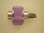 Blue Point Brand New Finger Bit Purple Flat Head Screw Driver 1/4 Drive Snap On. Fixed Price $13.45.
