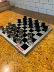 Snap-on Checker Set, 2003 Crown Premiums Chrome & Black Snap On Socket Checkers. Fixed Price $22.00.