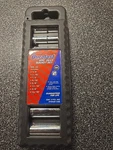 Duralast: New In Carry Case 8- Piece 3/8 Drive Sae Deep Socket Set Chrome 70-340. Fixed Price $29.99.