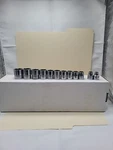 Snap-on Fsm 6 Point Metric Short 12 Sockets 21 - 8 Cars No 10 Mm Made Usa. Fixed Price $149.99.