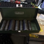 S-k Tools Vintage 1/2" Drive 6pt Sae Deep Impact Sockets With Metal Case Read Ad. Fixed Price $39.99.