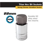 1/2" Drive 22mm Hex Bit Socket - Chrome Vanadium Steel. Fixed Price $22.49.