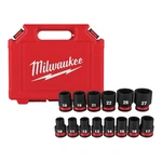 Milwaukee 49-66-7013 1/2" Drive Metric Standard 6 Point Impact Socket Set -14 Pc. Fixed Price $89.97.