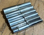 Craftsman Tools Usa Metric & Sae Deep Socket Set Lot 3/8" Drive 6-point. Fixed Price $64.00.