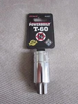 Powerbuilt - T60 1/2" Drive Torx Star Bit Socket (part # 648087) *new* (t-60). Fixed Price $8.49.