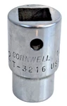 Cornwell Tools T3216 1/2" Sae Shallow Socket Drive 6 Point Usa Chrome. Fixed Price $9.99.