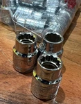 3- S-k Tools 3/8 Socket #45212 12 Point Drive Lot/3 New Nos Sk. Fixed Price $8.99.
