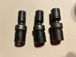 Snap On Tools 3pc Lot 1/2" Impact Socket Sae Flex Swivel Universal 1/2 9/16 5/8. Fixed Price $59.99.