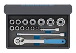 Gedore Tc 19-mu-10 Socket Set 1/2" Drive, 16 Pcs. Fixed Price $120.00.