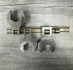 Mac Tools 3pc Sae Open End Crowfoot Wrench Set Cov34 1-1/16, Co30 15-16, Co32 1. Fixed Price $75.00.